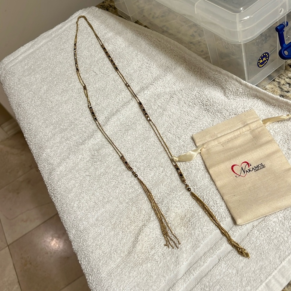 Nakamol lariat necklace